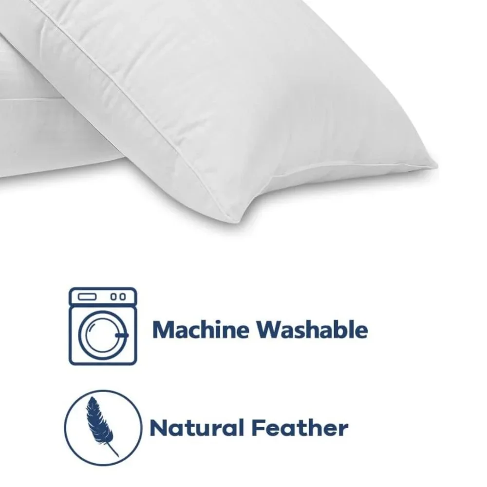 Downluxe Goose Feather Down Pillow 20